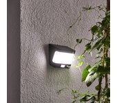 Aplique solar fano inspire negro 1000lm blanco frío ip54