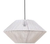 Lámpara de techo ron 1 luz e27 50 cm blanca