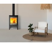 Estufa de leña redpod danubio eco 8.1 kw