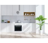 Extractor de cocina cata gs600 480m3/h negro