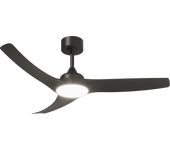 Ventilador de techo con luz silencioso dc inspire tokyo plus negro 132 cm