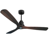 Ventilador de techo con luz motor dc zafiro klassfan blanco 166 cm