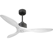 Ventilador de techo con luz motor dc lima d132 02 21 18 klassfan blanco 132 cm