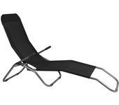 Tumbona lounger negro
