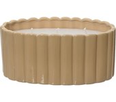 Vela citronela 21x12x9cm marron
