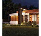 Pack de 4 focos led outdoor smartled ksix 12w rgb y wifi