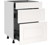 Mueble bajo de cocina delinia id oxford bl 76,8x60 cm 1 caj 2cac