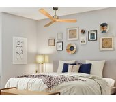 Ventilador de techo con luz motor dc zafiro d132 06 25 18 klassfan blanco 132 cm