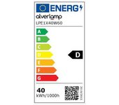 Regleta con fuente de luz led pantalla estanca pcb blanco frío 120 cm 5400 lm