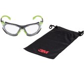 Gafa de protección transparente 3m solus 100 c