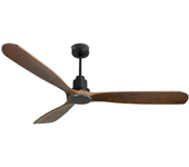 Ventilador de techo sin luz motor dc terek klassfan marrón 166 cm