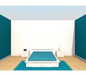 Papel pintado vinilo raya 2372 verde
