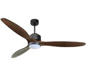 Ventilador de techo con luz motor dc lima d166 04 11 11 klassfan negro 166 cm