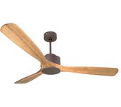 Ventilador de techo sin luz motor dc zafiro d166 06 14 purline marrón 166 cm