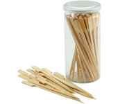 Bote de pinchos para brochetas naterial de bambú