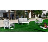 Set de jardín dominique de 4 plazas