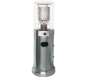 Estufa de gas para exterior qlima pgc 3009 acero de 9 w