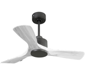 Ventilador de techo sin luz motor dc zafiro klassfan marrón 106 cm