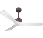 Ventilador de techo con luz motor dc zafiro d132 02 24 18 klassfan blanco 132 cm