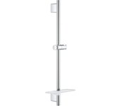 Barra de ducha grohe extensible gris / plata cromado brillo