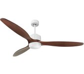 Ventilador de techo con luz motor dc lima d166 05 12 12 purline blanco 166 cm