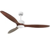 Ventilador de techo sin luz motor dc lima klassfan marrón 166 cm
