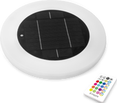 Luz solar para piscina led pileta inspire 800 lm rgb usb