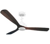 Ventilador de techo sin luz motor dc zafiro d 04 22 klassfan marrón 166 cm