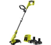 Cortabordes a batería ryobi rlt183222s 18v + cargador
