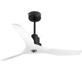 Ventilador de techo con luz motor dc baza d127 02 31 18 klassfan blanco 127 cm