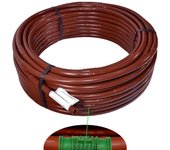 Tubería con gotero 16 mm marrón de 100 m