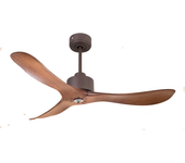 Ventilador de techo con luz motor dc cora d132 03 24 18 purline blanco 132 cm