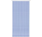 Cortina de puerta pvc enna azul 90 x 210 cm