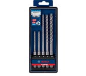 5 brocas para homigón sds-plus ø 5/2x6/8/10 mm bosch robus