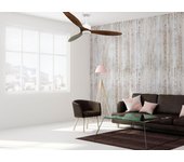 Ventilador de techo sin luz motor dc lima klassfan marrón 166 cm