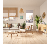 Estor enrollable de bambú salinas natural 90x180 cm