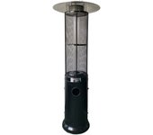 Estufa de gas para exterior britec flamme redonda color negro