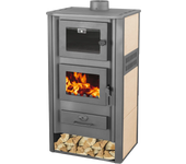Estufa de leña eco hevia ceramic de 12,1 kw