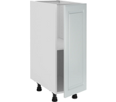 Mueble bajo de cocina delinia id oxford azul 76,8x30 cm 1pta