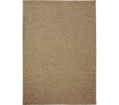 Alfombra exterior/interior polipropileno tejido plano sisalana 9081 con líneas beige 140x200cm