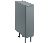 Mueble bajo de cocina eleki gris 1 puerta h 72.1 x l 20 cm