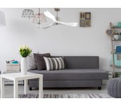 Ventilador de techo con luz motor dc canada klassfan blanco 132 cm