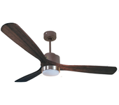 Ventilador de techo con luz motor dc zafiro d 04 14 17 klassfan plata 166 cm