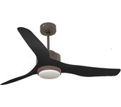Ventilador de techo con luz motor dc baza d127 01 14 14 klassfan marrón 127 cm