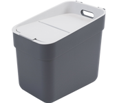 Cubo de la basura manual ready to collect 20l gris