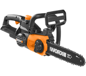 Motosierra a batería worx 20v 25 cm longitud espada
