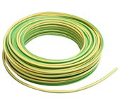 Cable eléctrico lexman h07v-k vd/amarillo 4 mm² 10 m