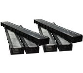 Kit canaleta de polipropileno con reja galvanizada 13x6,5x600 cm
