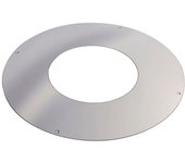 Embellecedor plano circular inox para tubo aislado gama sw ø250 dinak