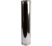 Tubo para estufas de leña dp aislado 304/304 960mm ø150 inox